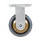 Vestil Rubber Rigid Caster 5 In. Diameter x 2 In. Width 661 Lb. Capacity Dark Gray/Gold CST-KSM-5X2MR-R - alternate 2